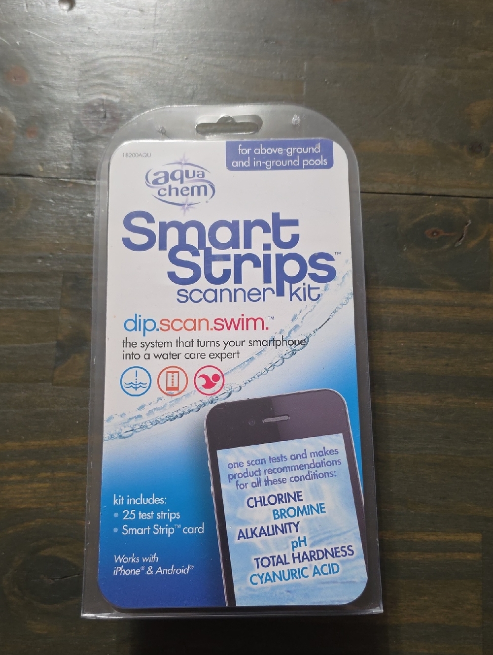 Smart Strips Pool Scanner Kit - Blue